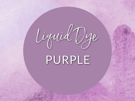 Purple - Liquid Dye for Candles & Resin on Sale