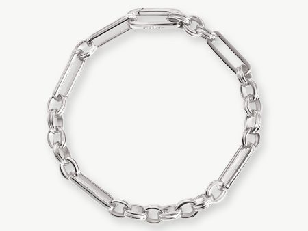 Axiom Chain Bracelet | Silver Plated For Discount