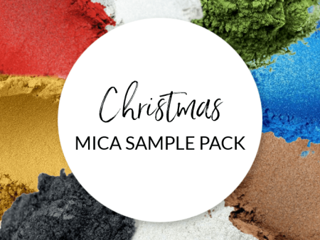 * Christmas Mica Sample Pack - 8 Holiday Colors Online now