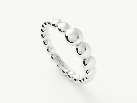 Beaded Stacking Ring | Sterling Silver Discount