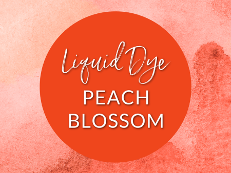 Peach Blossom - Liquid Dye for Candles & Resin Online Sale