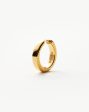 Single Mini Hoop Earring | 18ct Gold Vermeil For Sale