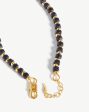 Beaded Bracelet | 18ct Gold Plated Black Onyx Hot on Sale