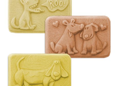 Dog Shapes - 3 Fun Designs - Soap Mold For Cheap