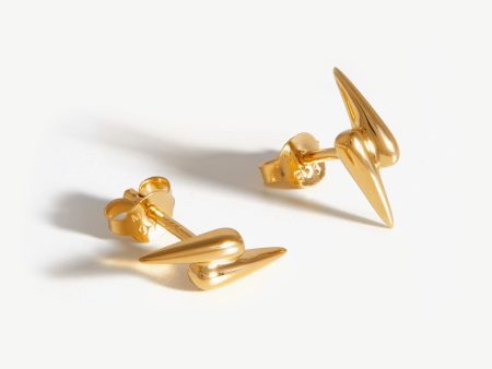 Double Claw Stud Earrings Hot on Sale