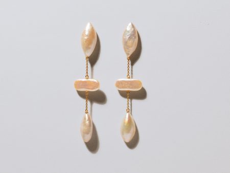 Osprey Pearl Earrings Hot on Sale