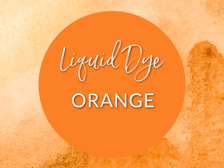 Orange - Liquid Dye for Candles & Resin Hot on Sale