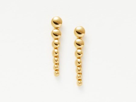 Beaded Drop Earrings | 18ct Gold Vermeil Supply