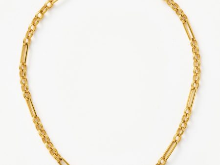 Axiom Chain Necklace | 18ct Gold Plated Cheap