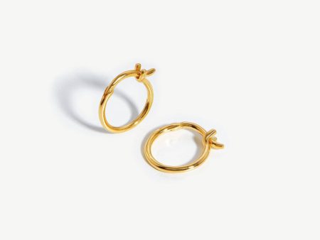 Mini Hinged Hoop Earrings For Discount