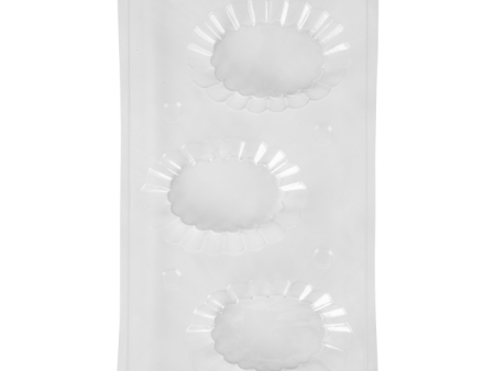 Plastic Scalloped Oval Candy Mold Fashion