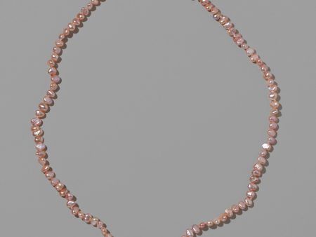 Baroque Pearl Necklace - Pink Peony Discount