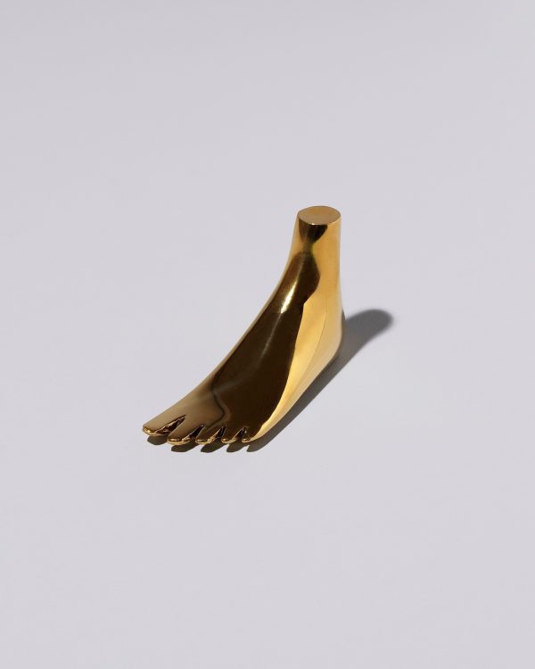 Brass Foot Paperweight For Discount