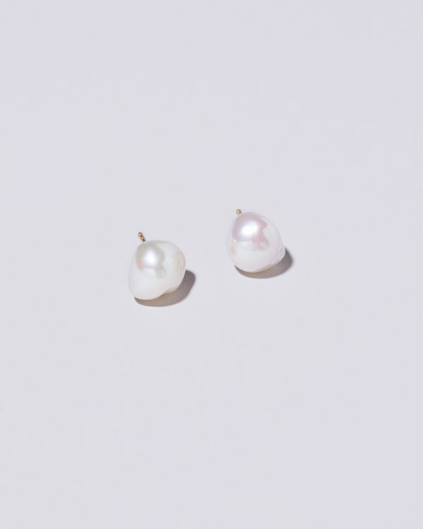 Lagniappe Pearl Stud Earrings For Cheap