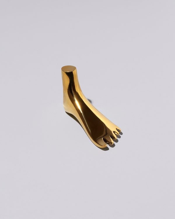 Brass Foot Paperweight For Discount