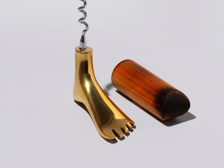 Brass Foot Corkscrew For Sale