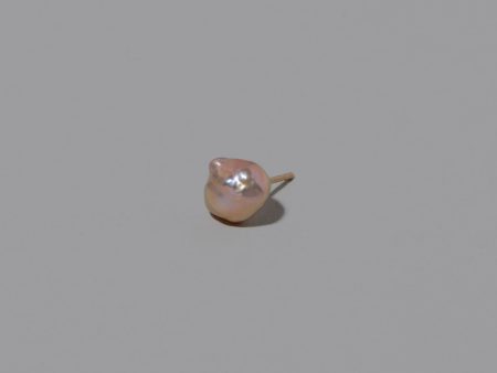 Lagniappe Pearl Stud Earring Single - Blush Online now