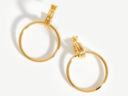 Ancien Chandelier Hoop Earrings | 18ct Gold Plated For Cheap