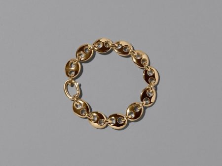 Bedrock Medium Bracelet - Solid Gold Cheap