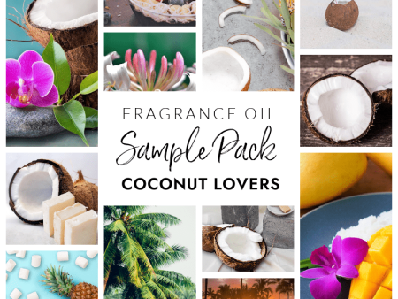 * Crazy for Coconut Fragrance Sample Pack Online Sale