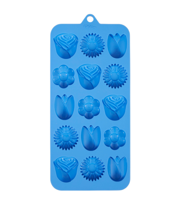 Silicone Soap Mold - Tulips, Roses & Sunflowers Discount