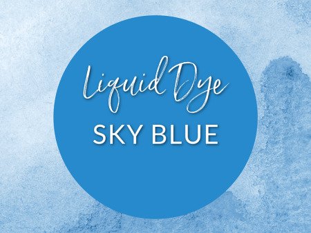 Sky Blue - Liquid Dye for Candles & Resin For Discount