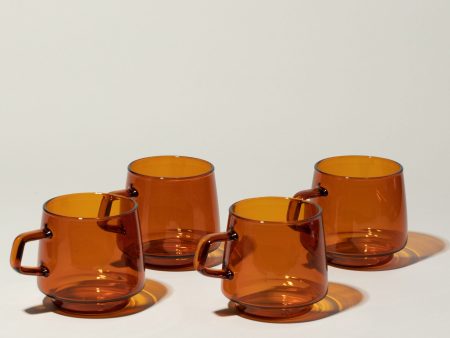 Sepia Glass Mug on Sale