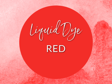 Red - Liquid Dye for Candles & Resin For Cheap