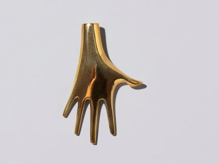 Brass Hand Paperweight For Discount