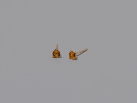 Martini Stud Earrings - Petite Citrine Online