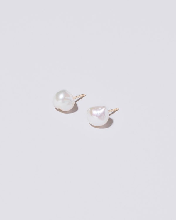 Lagniappe Pearl Stud Earrings For Cheap