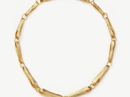 Wavy Ridge Gemelli Chunky Choker For Discount