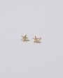 Verve Six Point Star Stud Earrings - Small For Discount