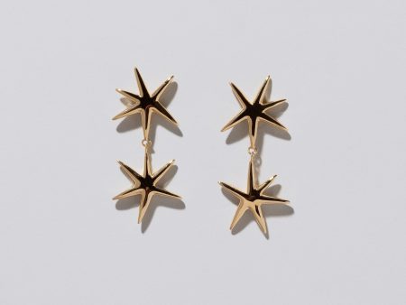 Verve Star Drop Earrings Discount