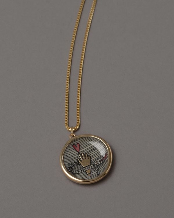 An Homage to Suzanne - Pendant Necklace & Mini Dish For Discount