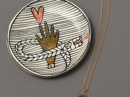 An Homage to Suzanne - Pendant Necklace & Mini Dish For Discount