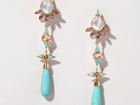 Opal, Sunstone & Turquoise Earrings Supply