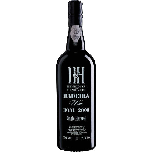 H&H Boal Single Harvest Madeira 2000 - 750ML For Cheap