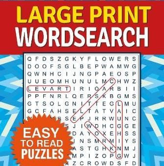 Arcturus: Large Print Wordsearch [2019] paperback on Sale